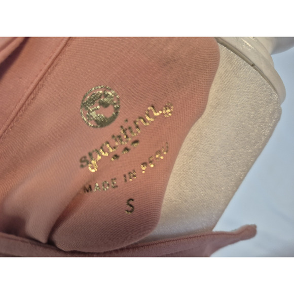 Spartina 449 Womens Serena Coral Pink Half Zip Dress Small - Picture 8 of 8